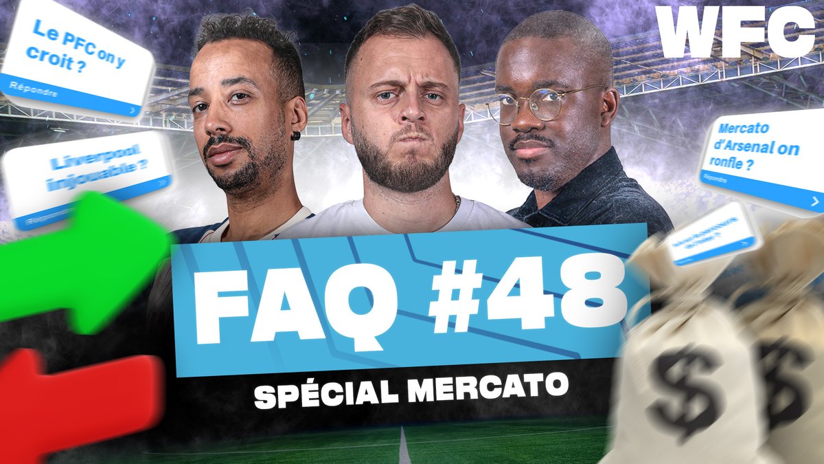WinamaxFC's tweet image. ⁉️ Venez poser toutes vos questions sur le mercato (et d&apos;autres choses) dans le WFC.

🚨 LIVE 13H ▶️ youtube.com/live/tS48YbZPR…

🗣️ @tidianymbo / @TBonnavent / @EltoMok