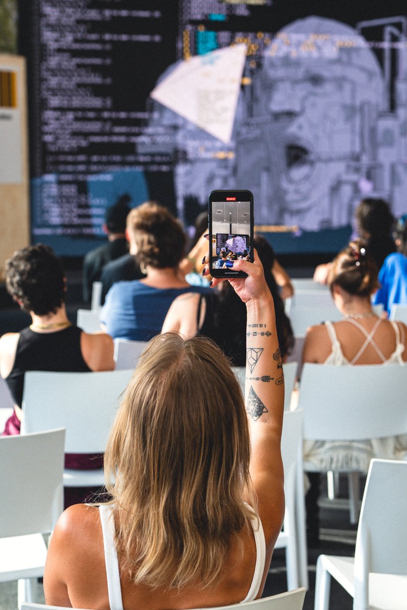 The Generative Art Museum (@tgamxyz) on Twitter photo We 🫶🏻 live coding too 😎
<a href="/rogerpibernat/">roger pibernat</a> at <a href="/ccoding_bcn/">Creative Coding Barcelona</a> takeover at <a href="/SonarFestival/">Sónar Festival</a> We 🫶🏻 live coding too 😎
<a href="/rogerpibernat/">roger pibernat</a> at <a href="/ccoding_bcn/">Creative Coding Barcelona</a> takeover at <a href="/SonarFestival/">Sónar Festival</a>