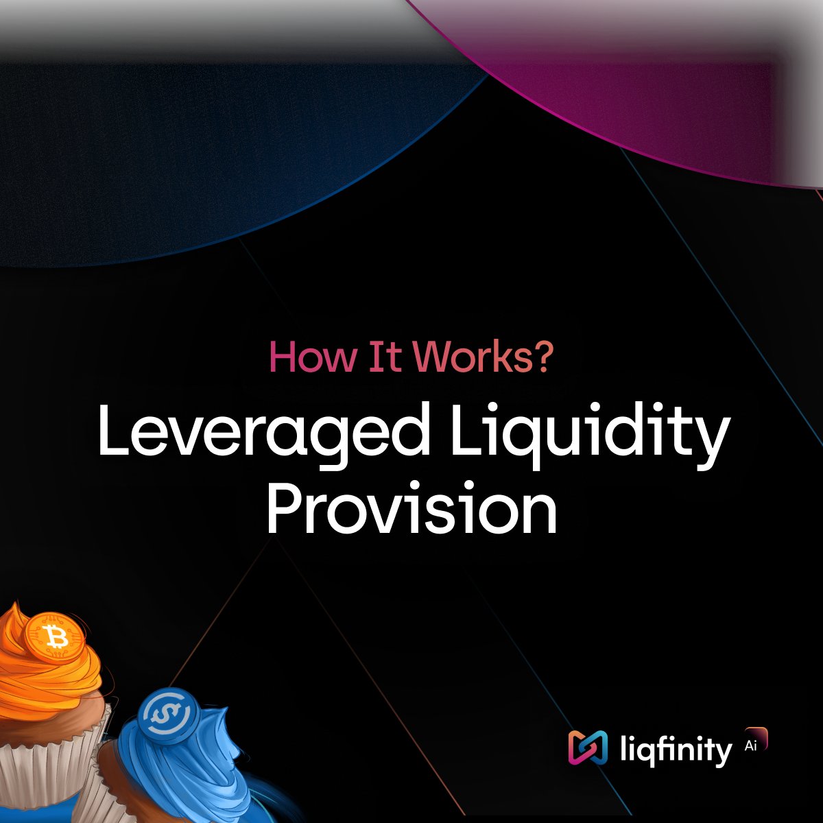 liqfinity's tweet image. on a serious note:
did you know that you will be able to loop your USDT on Liqfinity and amplify your position in the liquidity pool?
this is called leveraged liquidity provision
you will deposit USDT → receive LQLP
you will use LQLP as collateral → borrow more USDT
you will…