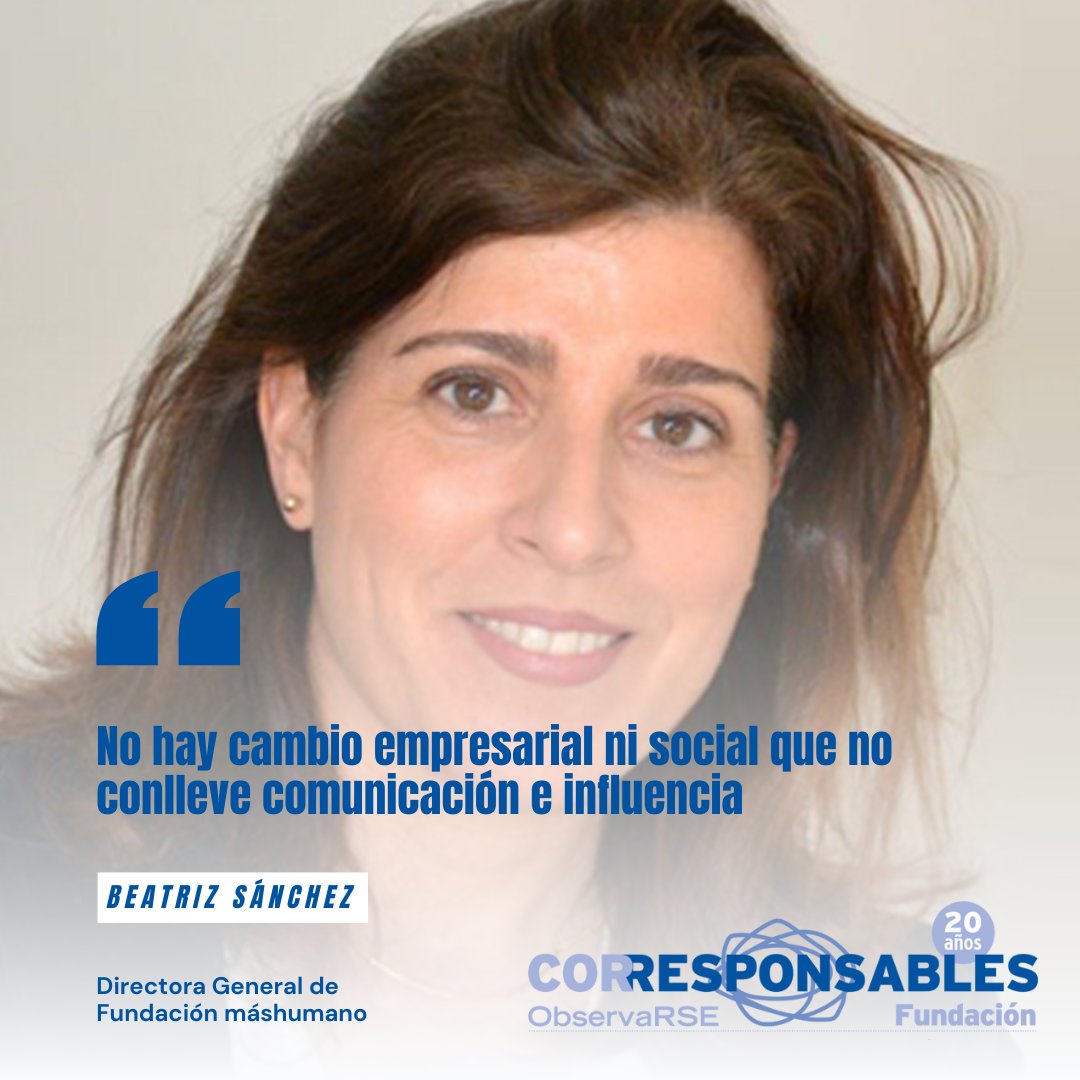 💬 “Si las personas crecen de manera equilibrada, las #empresas crecen de manera sostenible”

Beatriz Sánchez (<a href="/Fundmashumano/">Fundacion Máshumano</a>) destaca que el #liderazgo humanista es clave para impulsar empresas con propósito y sostenibles en el tiempo

👉 n9.cl/p0xd3