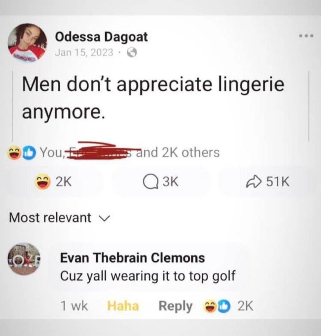 True