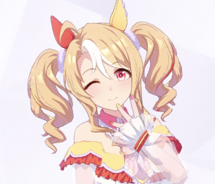 chmodax's tweet image. おジョダと同じ、ネイルが指ごとにカラーチェンジしてる〰️❕💅🏻✨
ぎゃる、ゆるふわ巻髪ツインテール、まつ毛バチバチ、タレ目ぽ丸目、ふむ……