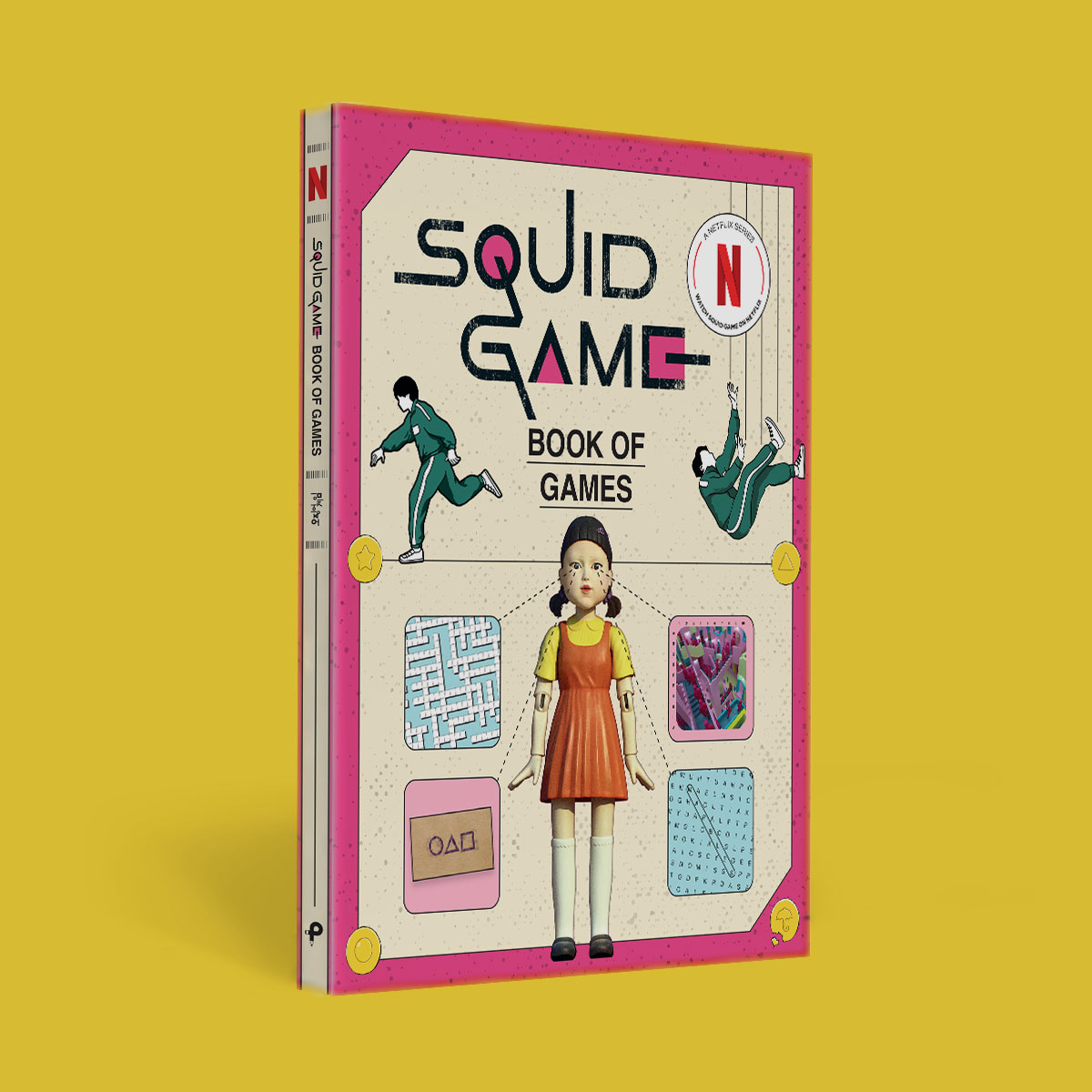 QuercusBooks's tweet image. ARE YOU READY TO JOIN THE GAME?
Test your wits against puzzles inspired by Red Light Green Light, Tug of War, Glass Bridge, Sugar Honeycombs, and so many others!
The official puzzle book based on the Netflix show is the perfect gift for Squid Game fans: brnw.ch/21wUkgH