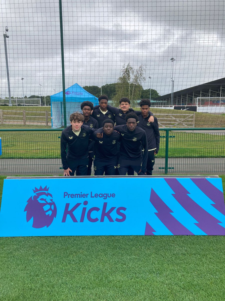 EITC's tweet image. 🙌 Good luck to Team Everton as they represent us today in the #PLKicks Cup at St. George’s Park!
⚽️ We're all incredibly proud. 💙
@PLCommunities | #PLMoreThanAGame
