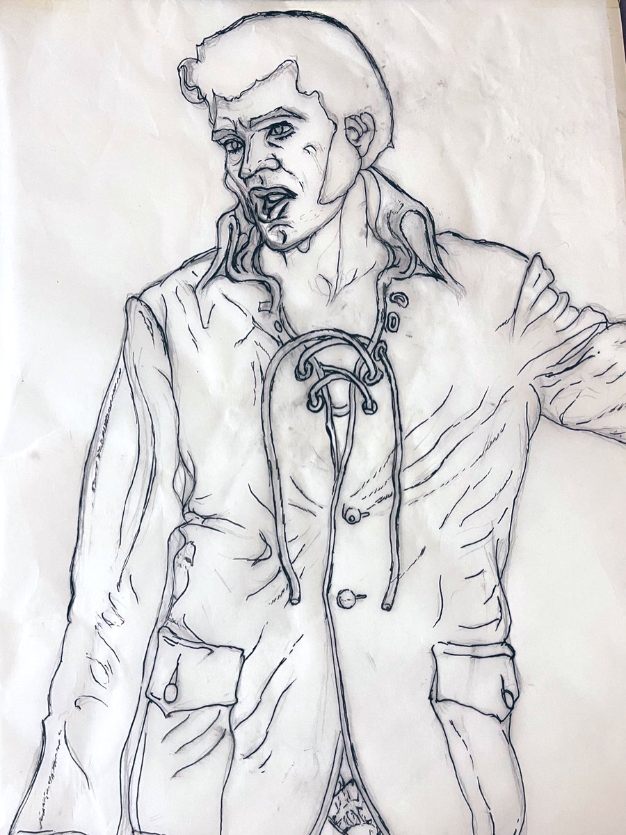 aikawatkc's tweet image. ELVIS途中経過。
またELVISかよ?
またELVISだよ。
富士山ばかり描き続ける画家がいるのと同じだよ。
ELVISは富士山みたいに大きいんだよ。
#エルヴィス #エルヴィスプレスリー #elvispresley #takeshiaikawa #元ブロン中毒 #元クラブdj #ボクシング歴10年 #ilustrator #outsiderartist #rawartist