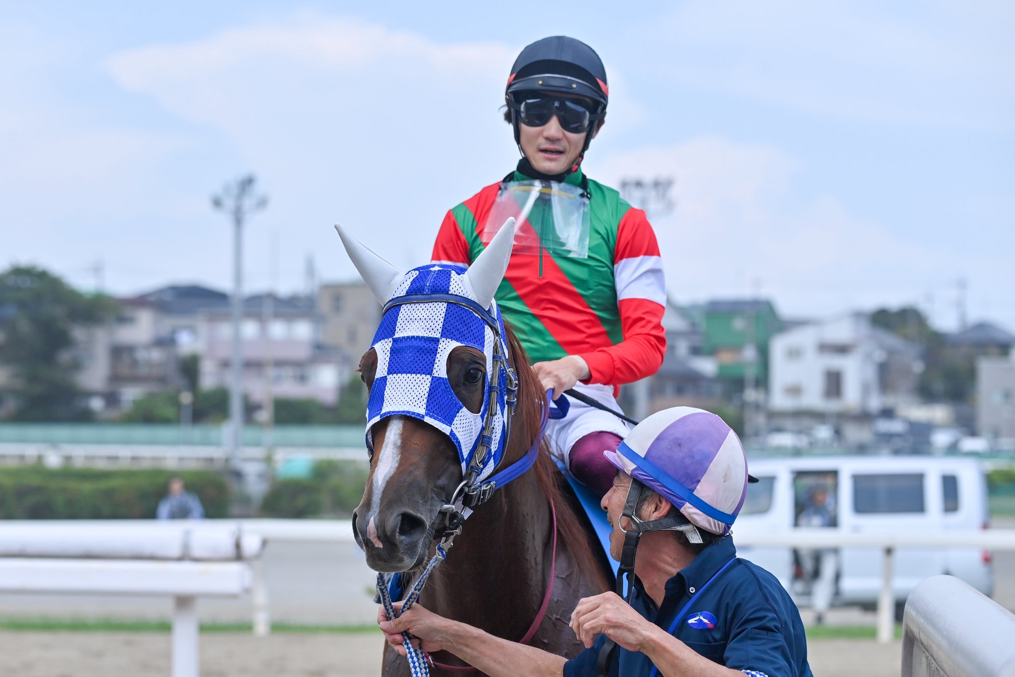 ヒダカブリーダーズユニオン　競馬勝負服 競馬 勝負服 ヒダカ・ブリーダーズ・ユニオン