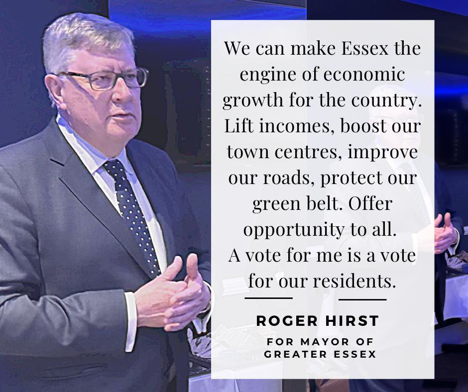 Hirst4EssexPFCC's tweet image. 🗳️ The Conservative mayoral nomination ballot is now open.
A vote for me is a vote for our residents —
a vote for their future, their prosperity, their voice.
I would be honoured to have your vote.
#Hirst4Essex
#InvestmentMayor