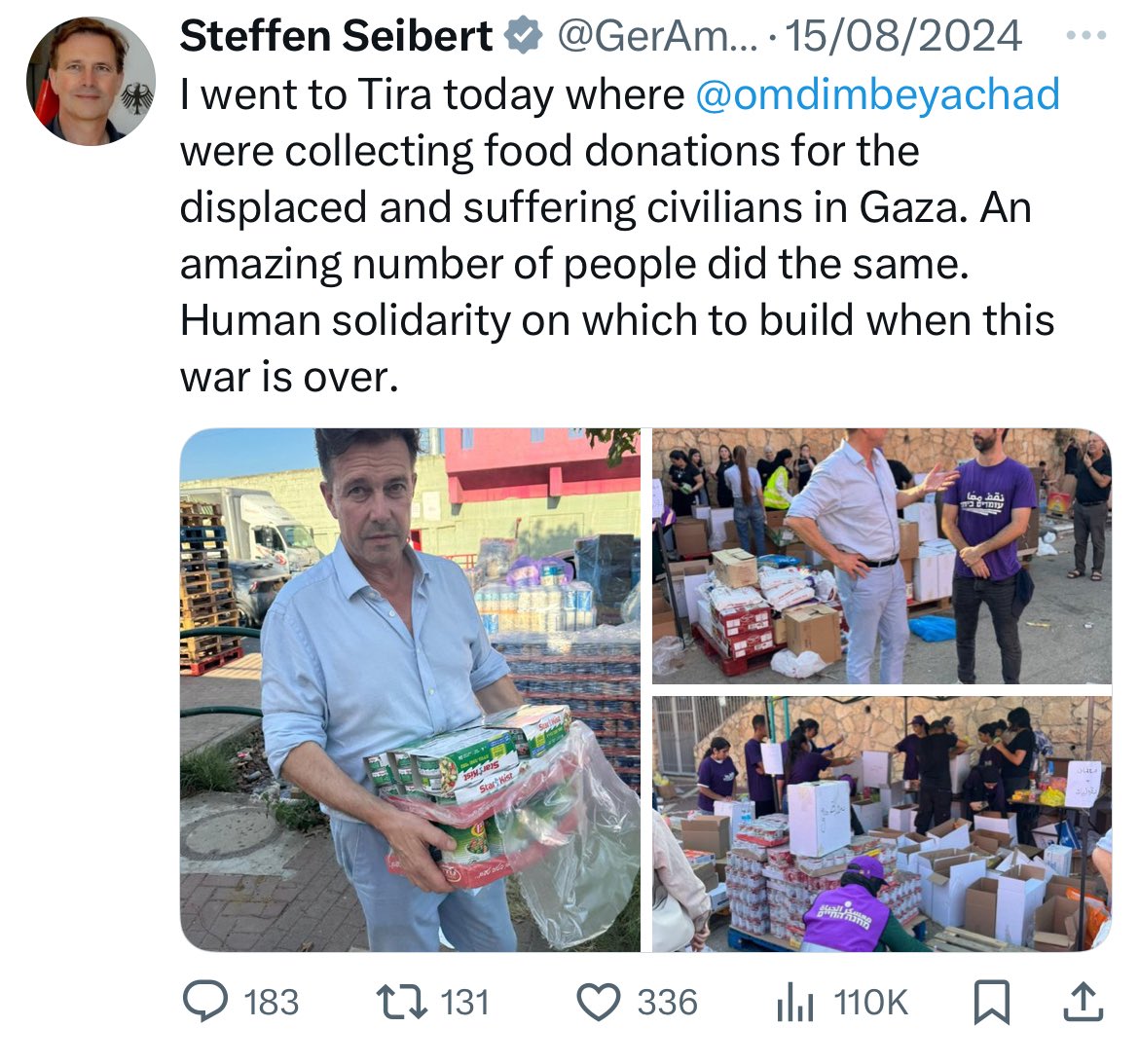 NatiLang32's tweet image. כמו פעם: הארגון המקומי החביב ביותר על שגריר גרמניה בישראל - הוא גם מכחיש שואה 🤗
@C14_news