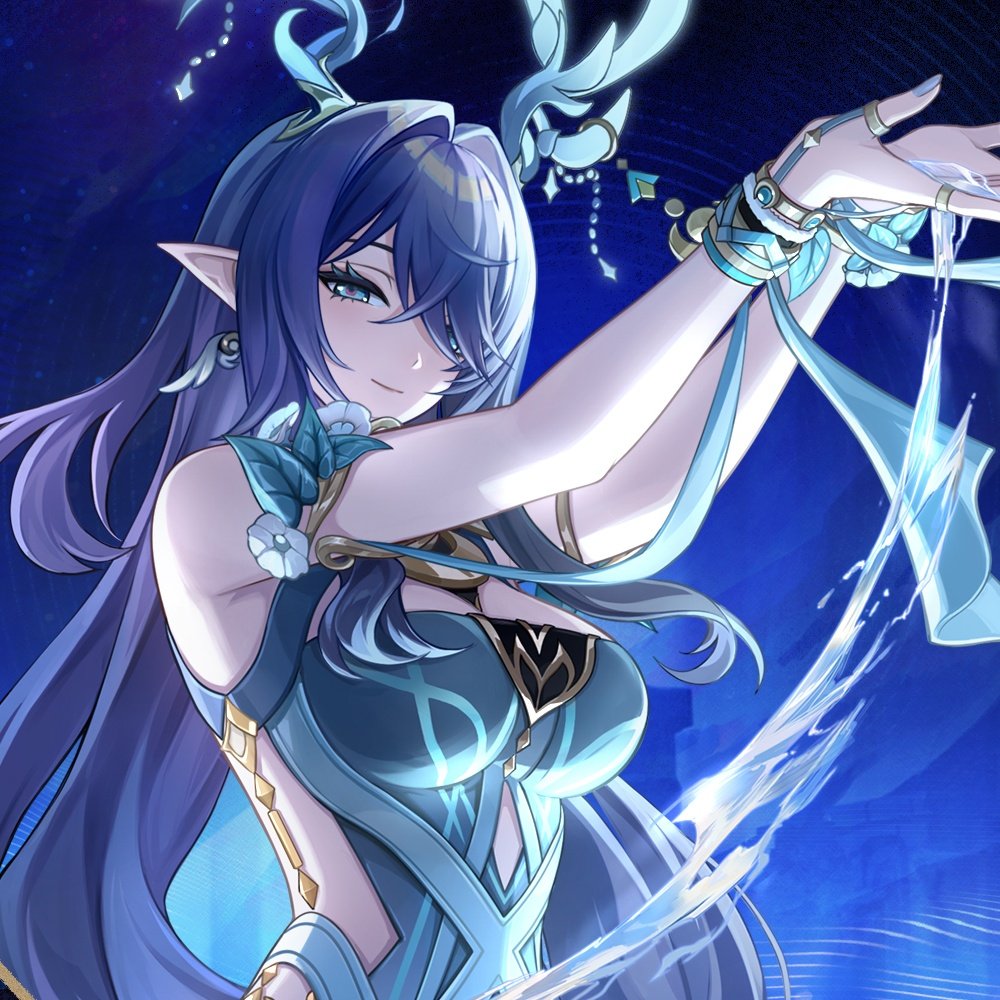 Nokapt's tweet image. Ça serait les premiers persos de Nod-Krai, ils viendront pendant les 5 ans de Genshin.
On aura leur animation dans 10 jours.
• Flins - Main DPS 5⭐ Lancier, Electro-Lunaire
• Lauma - Support 5⭐ Catalyseur, Dendro-Lunaire
• Aino - 4⭐ Claymore, Hydro-Lunaire, Offerte