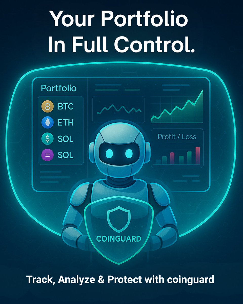 coinguardai's tweet image. 🔐 Your Crypto, Your Control.
Track, analyze, and secure your portfolio with CoinGuard.
#CryptoSecurity #PortfolioProtection #CoinGuard