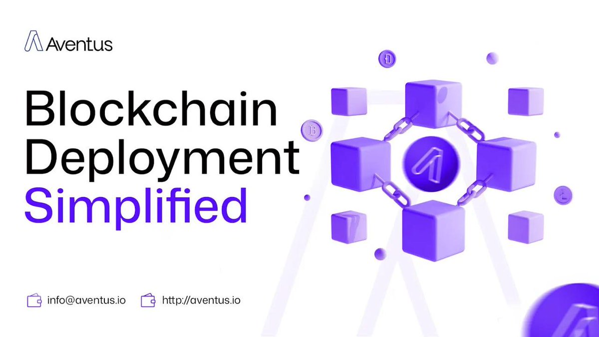 AventusNetwork's tweet image. Wouldn't it be cool if there was a "cheat code" for blockchain deployment?
Funny you should ask...
Aventus simplifies blockchain deployment for real-world use cases like:
🔐 Compliance
🎟️ Event ticketing
📦 Supply chain
💳 Loyalty programs
Our plug-and-play solution's like…