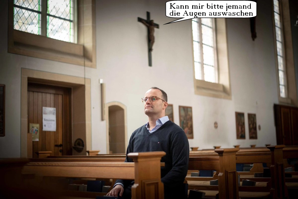 roman2838's tweet image. Ich glaube nicht, das Jesus viel von @JensSpahn gehalten hätte.
Wie sieht das dein Bibellesekreis? @JuliaKloeckner
#SpahnRücktritt
#SpahnRücktritt48