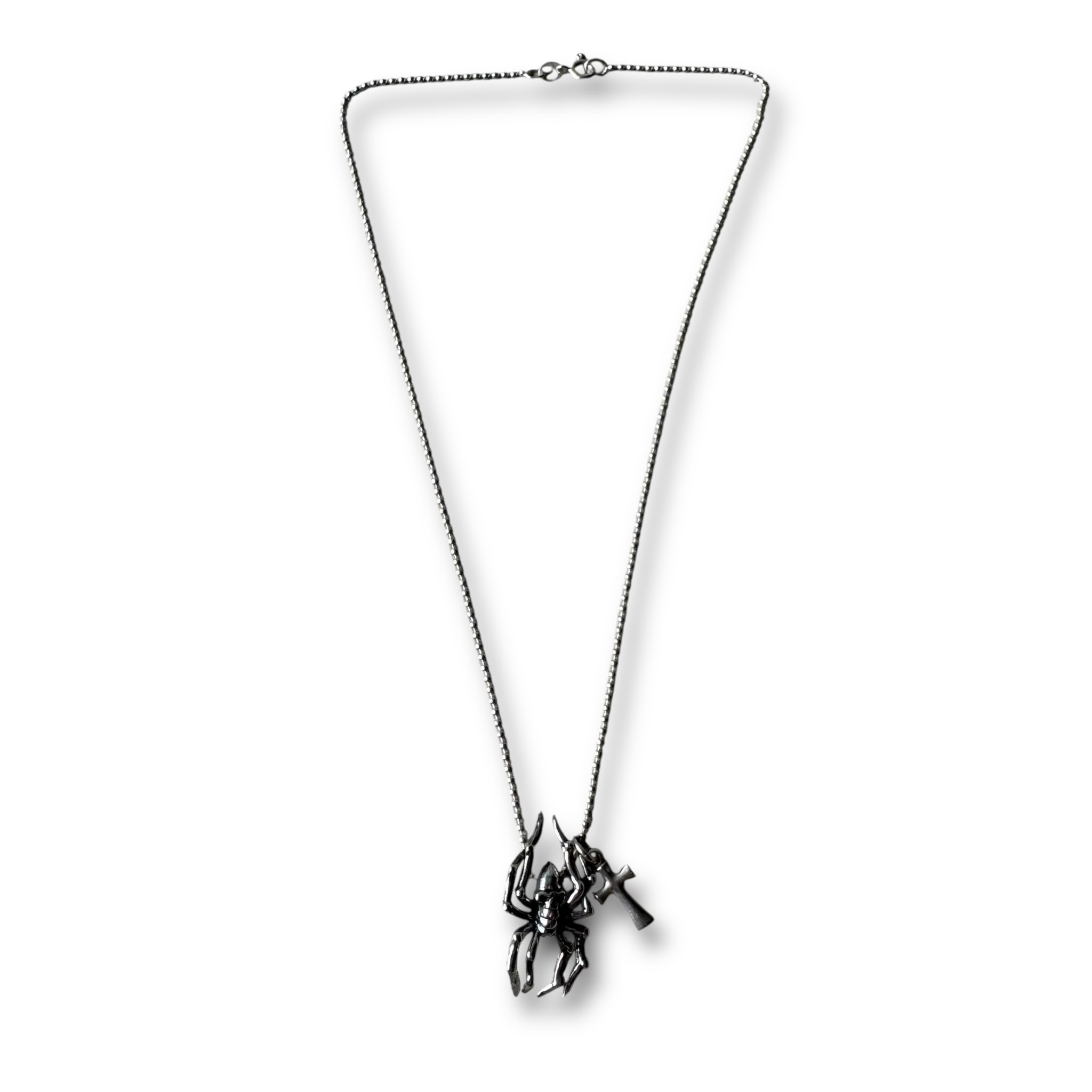 DEATH DRIVE 変形デザインネックレス silver モード DEATH DRIVE