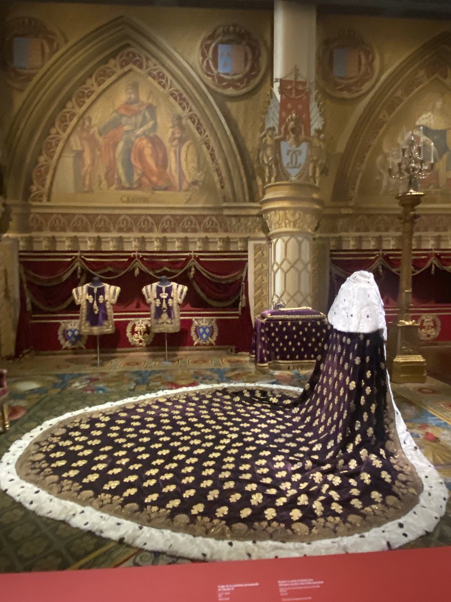 BFleurot's tweet image. Le Dernier Sacre : Histoire et splendeur des sacres royaux 📸B.Fleurot Galeries des Gobelins 📸😍