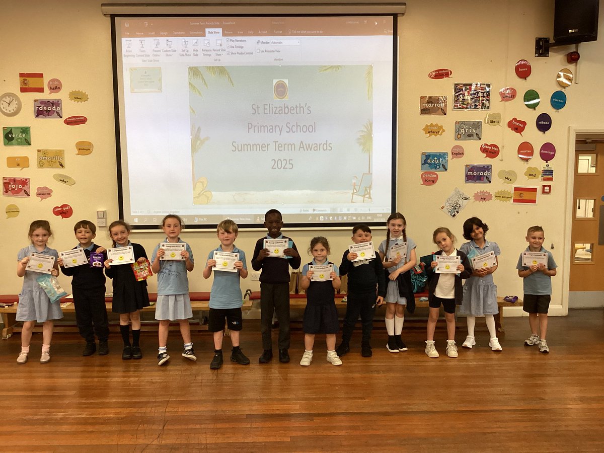 Congratulations to the Key Stage One winners of Children of the term 💙💛