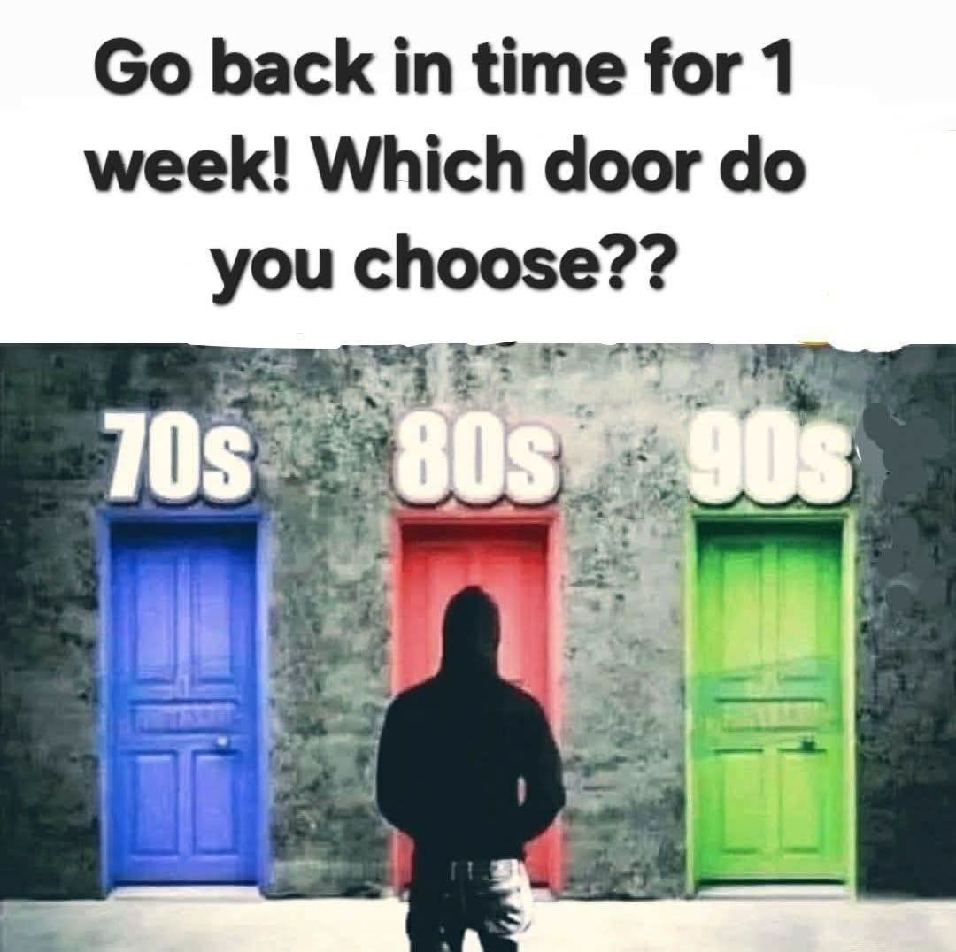 pookiepolls's tweet image. Which door would you choose and what would you do?