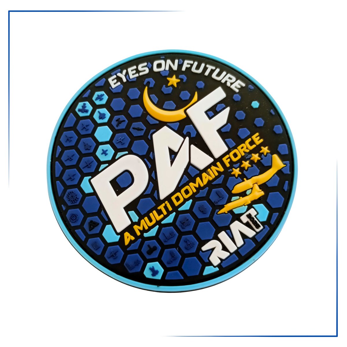 Tipu_Creativity's tweet image. PAF – A Multi-Domain Force was central theme showcased at RIAT 2025.

PAF is seamlessly integrating a broad spectrum of cutting edge &amp;amp; disruptive future technologies into a unified, network-centric architecture, transforming it into a formidable kinetic / non-kinetic force.