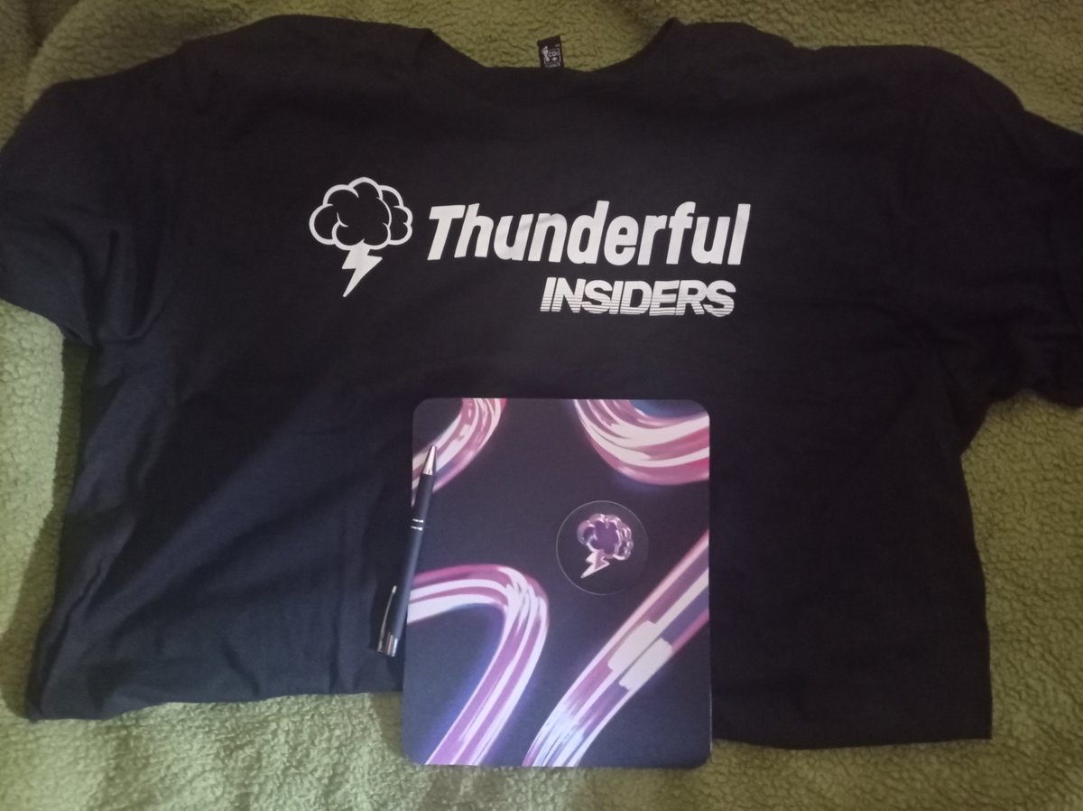 Yeoden - Pizza Cat & Ghost Hunter Vtuber (@yeoden) on Twitter photo Got woken up by a sweet lil' package from <a href="/Thunderfulgames/">Thunderful Games ⚡</a> for being one of their Insiders!
Thank you so much! <3 Got woken up by a sweet lil' package from <a href="/Thunderfulgames/">Thunderful Games ⚡</a> for being one of their Insiders!
Thank you so much! <3