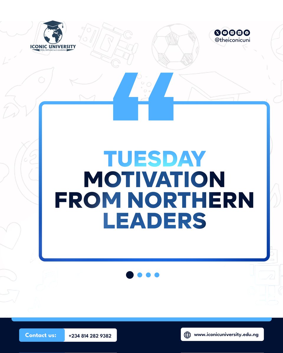 TheIconicUni's tweet image. Real strength comes from understanding. Choose knowledge. Enroll with us today 📚

#IconicUniversity #Openlearning #Openuniversity