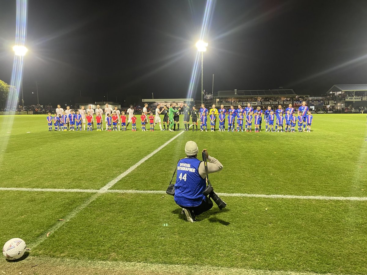 McJoshmclean's tweet image. Excited to be back on the sideline mic tonight for our @paramountplus broadcast of the @AustraliaCup from Redcliffe as Peninsula Power host @wswanderersfc
