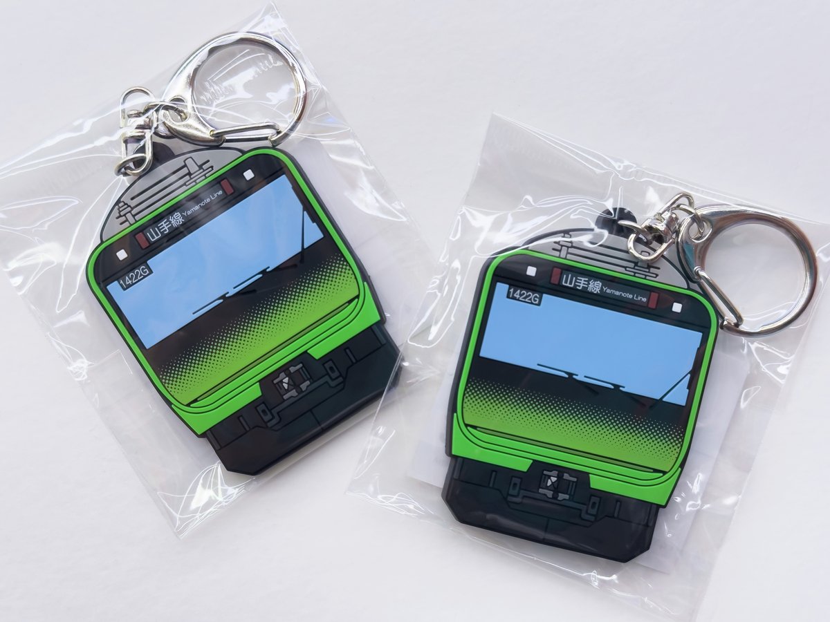 GS_RAILYARD's tweet image. 久々の販売再開✨
『ラバーキーホルダー 山手線E235系』
価格:770円(税込)
取扱店舗
レールヤード大宮店/秋葉原店
たくさんのご要望にお応えして、約半年ぶりに販売再開となりました!
早速、海外のお客さまからも大好評🌏
山手線の世界的な人気を改めて実感しています😆…