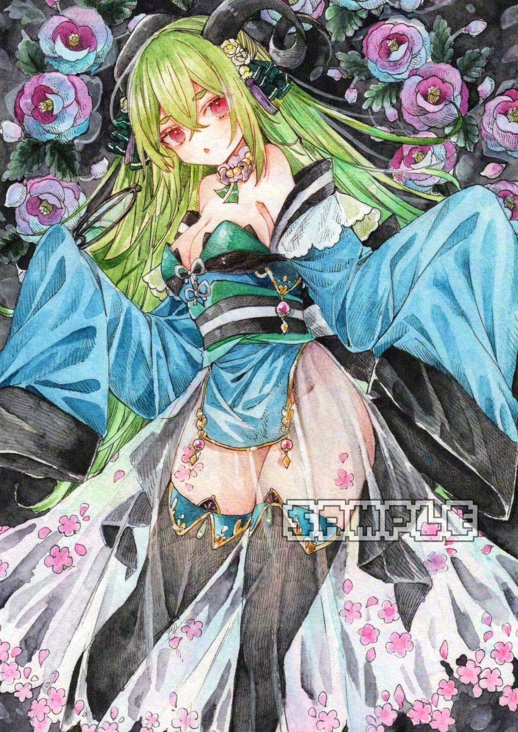 オリジナルハンドメイド　絵 注文割引 Harumichi Shibasaki/柴崎 春通 | 透明水彩【初心者