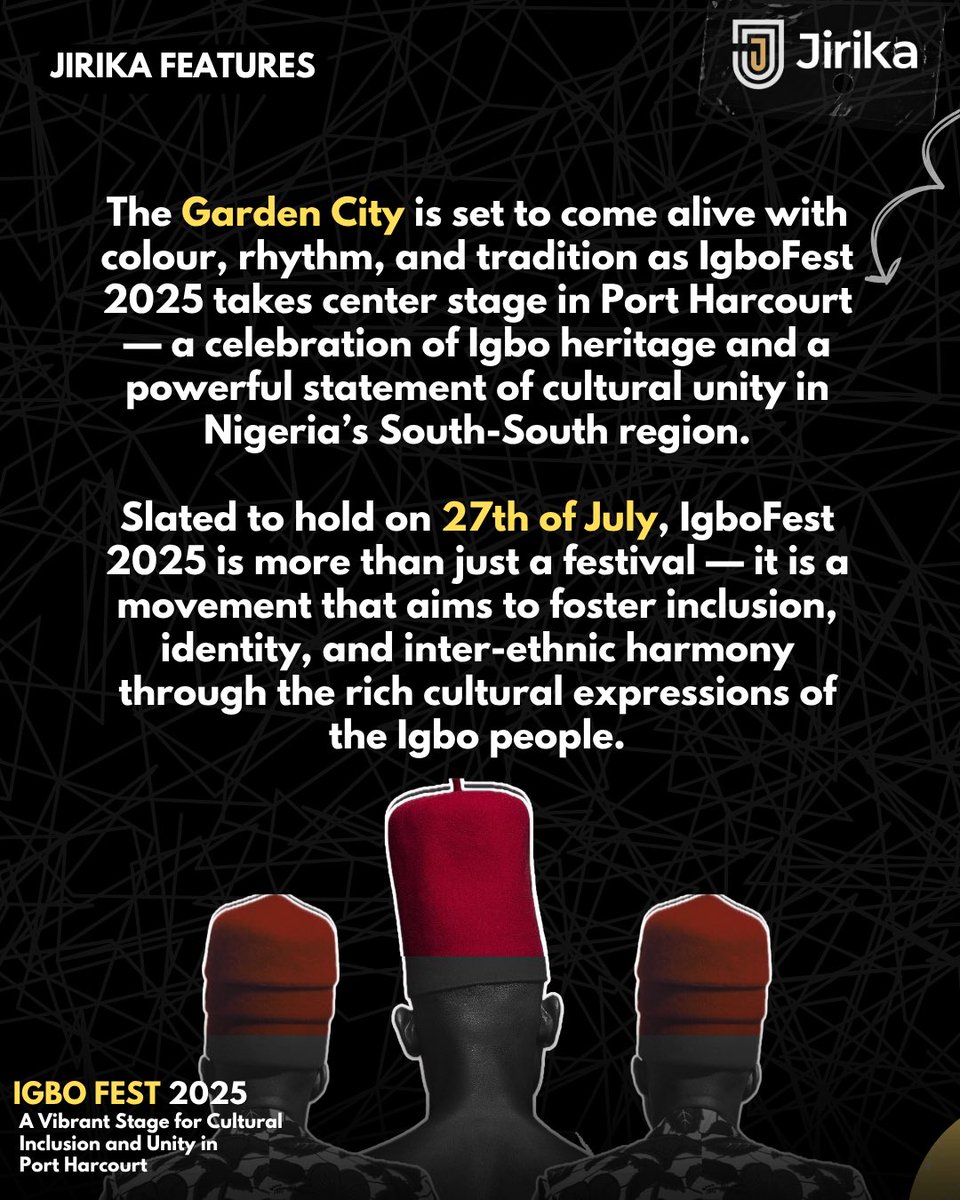 <a href="/phigbofest/">Phigbofest</a> 2025: A Vibrant Stage for Cultural Inclusion and Unity in Port Harcourt 
(Read more 👇)
#JirikaFeatures