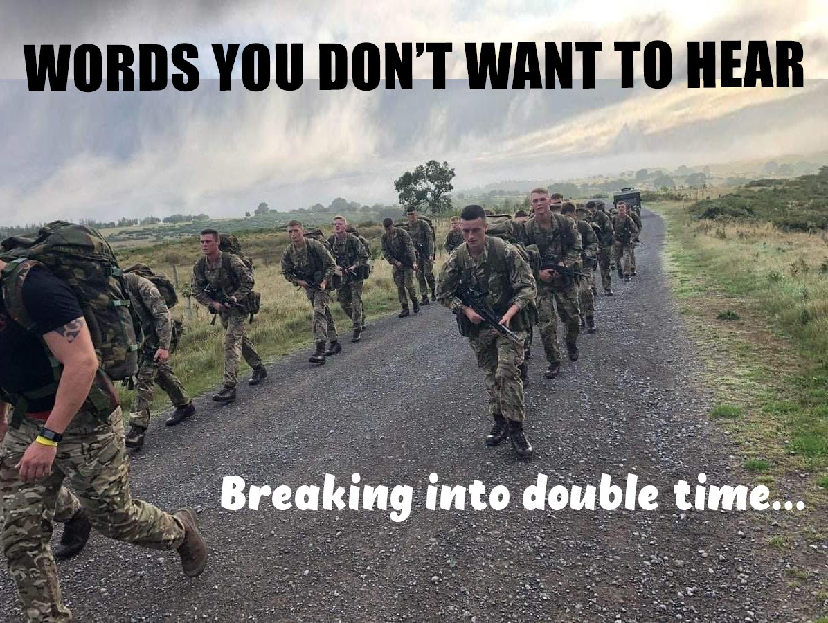 CliveWardauthor's tweet image. WORDS YOU DON’T WANT TO HEAR
Where’s your rifle?
Calm down, you'll definitely be home by Christmas.
Wolfgang…you’ve just missed him.
It says here you're posted to Tidworth.
Your leave is cancelled.
E springs… Who fired that shot?
Breaking into double time...
Reveille 0500 hours…