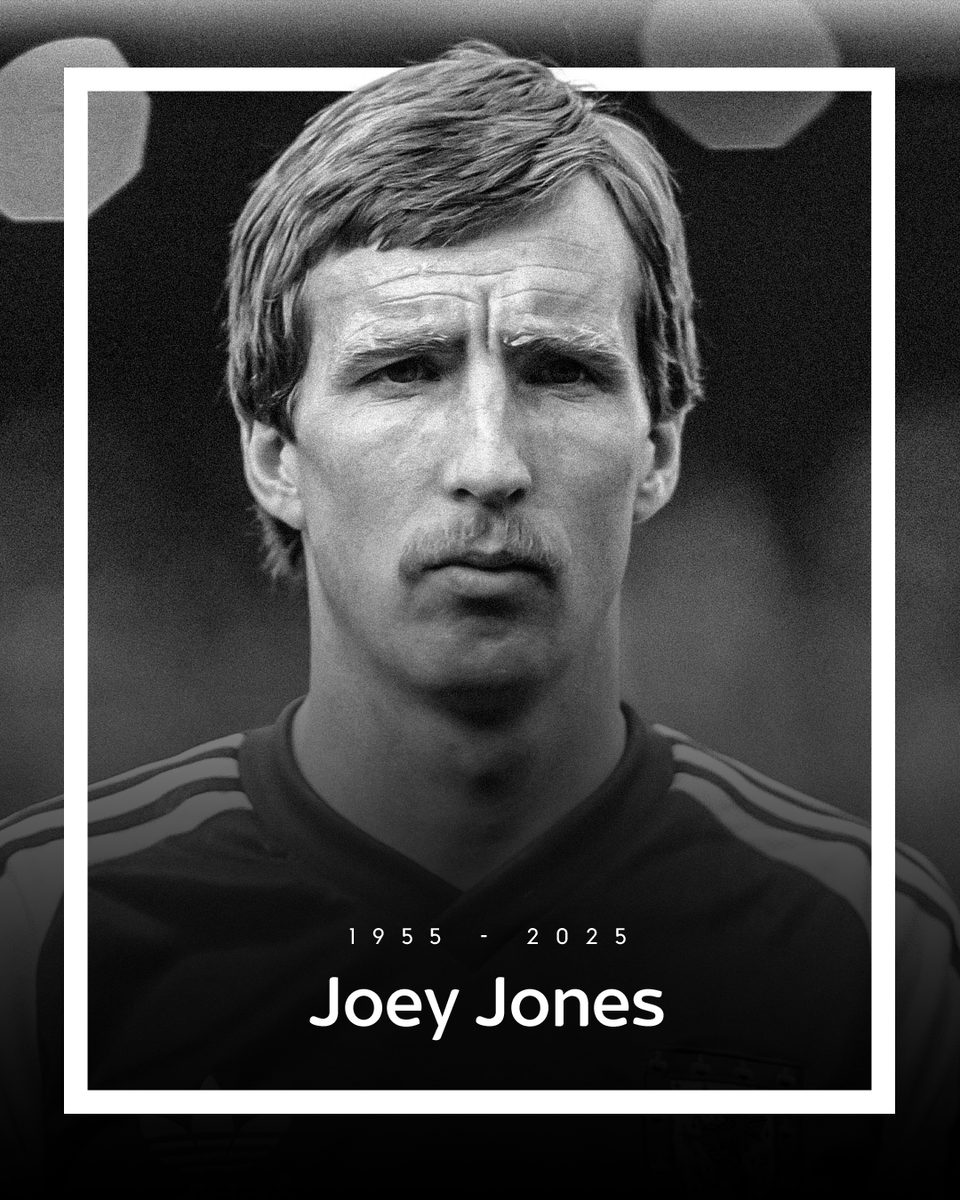 Former Liverpool and Wales defender Joey Jones has died at the age of 70.

Jones played 100 times in a trophy-laden three years at Liverpool, winning two European Cups, a UEFA Cup and a league title in three years.

The Llandudno-born left-back earned 72 caps for Wales, starting