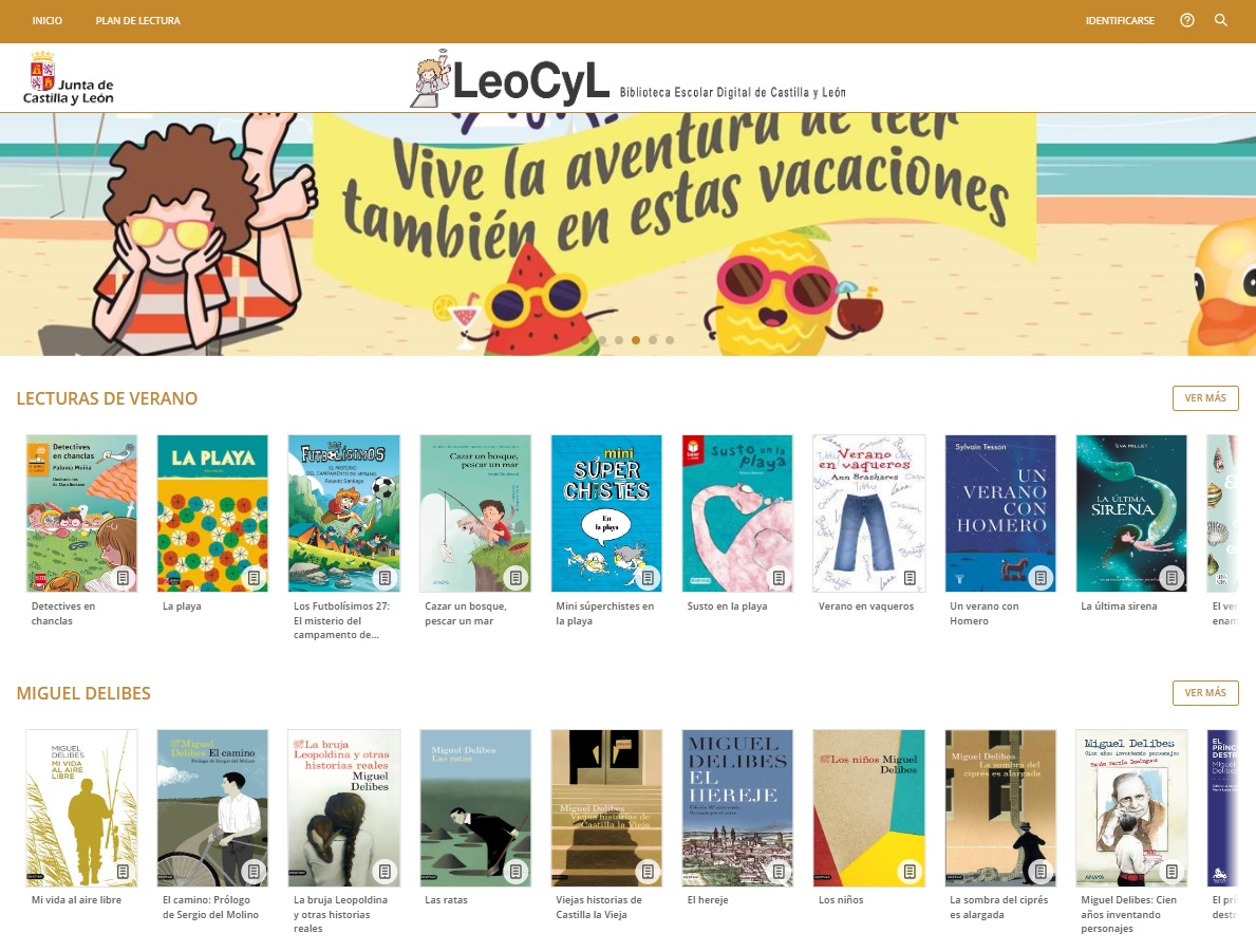 Junta de Castilla y León (@jcyl) on Twitter photo 📖En vacaciones, no dejes de leer! <a href="/educacyl/">Educación JCyL</a> te lo pone fácil a través de la plataforma LeoCyL
👉Más de 11.000 recursos gratuitos en distintos formatos (e-book, audiolibro y vídeo) e idiomas (español, inglés, francés o alemán)
📱App para usuarios registrados 📖En vacaciones, no dejes de leer! <a href="/educacyl/">Educación JCyL</a> te lo pone fácil a través de la plataforma LeoCyL
👉Más de 11.000 recursos gratuitos en distintos formatos (e-book, audiolibro y vídeo) e idiomas (español, inglés, francés o alemán)
📱App para usuarios registrados