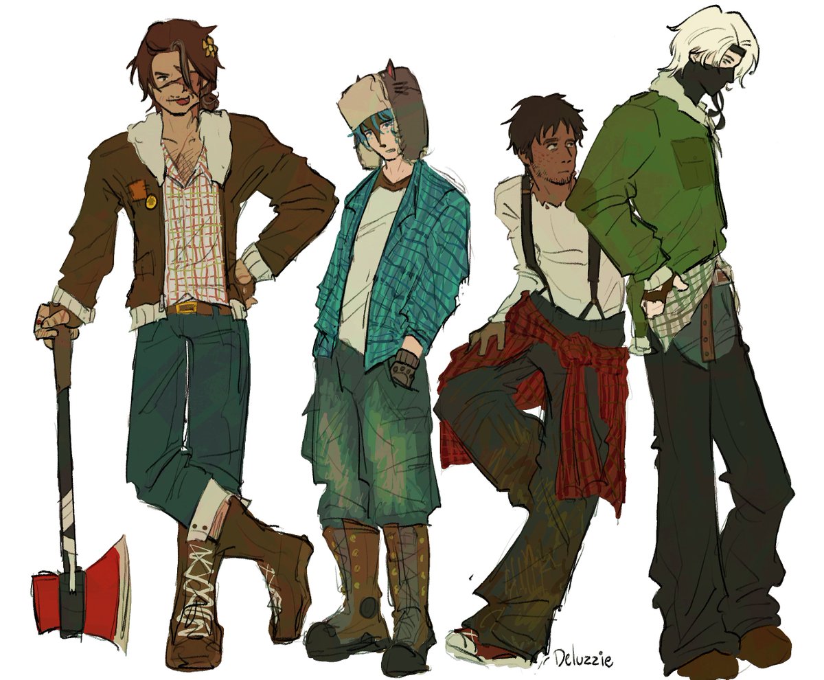 Deluzzie's tweet image. #pastlifefanart