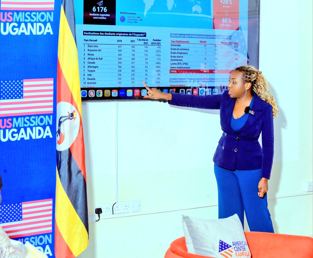 MercyTwino's tweet image. Very honored to have been a guest lecturer at the Foreign Policy Executive Program, held at the American Center in Kampala. The discussions touched on soft power, sports diplomacy, among other interesting thematics.
Thank you so much for the invitation @CPSS_Ug @usmissionuganda.
