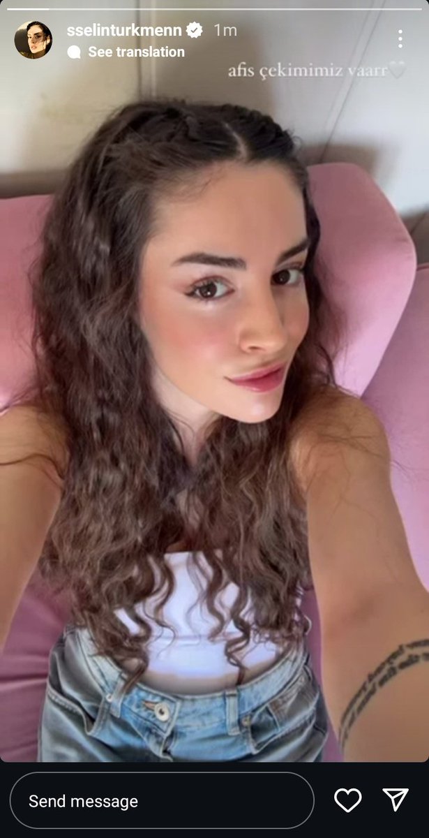 New ~ Binbir Gece Masalları Set🎬 (Tue 22/7/25)

✨ sselinturkmenn (Selin Türkmen - Actress) IG Story ✨

"We have a poster shoot." 

#İbrahimÇelikkol 
#SultanŞehriyar #BinbirGeceMasalları #1001GeceMasalları
#tabii #trt