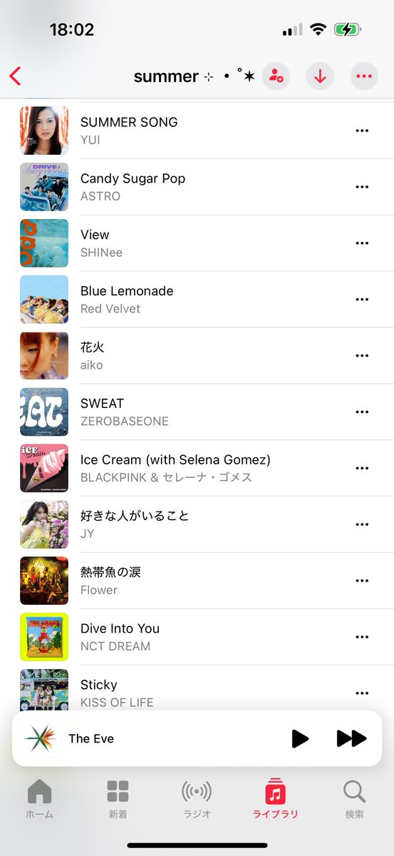 __midnight96__'s tweet image. summer playlist 🌻໒꒱