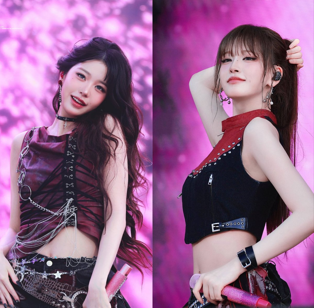 they said liz looks like wonyoung now, and I said girl WHERE!?!!