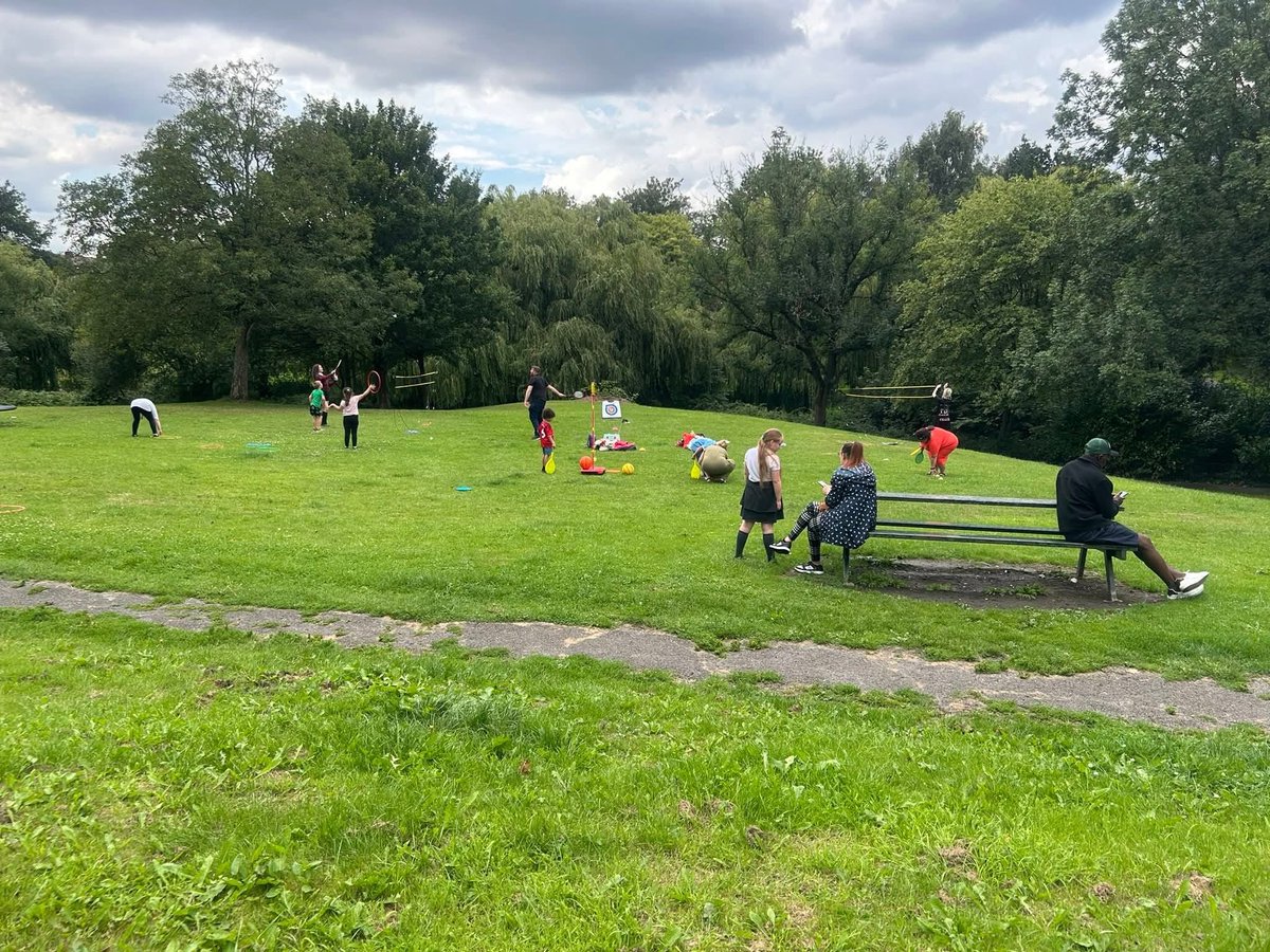 Summer Park tasting now underway.
Free activities in Sunnybrow Park for children every Monday 4-6pm throughout the holidays
#TDSdancestudio
<a href="/CllrJulieReid/">Julie Reid</a> <a href="/JohnHughes55/">John Hughes</a> <a href="/OneMcr/">One Manchester</a> <a href="/HideOut_YZ/">HideOut Youth Zone</a>
