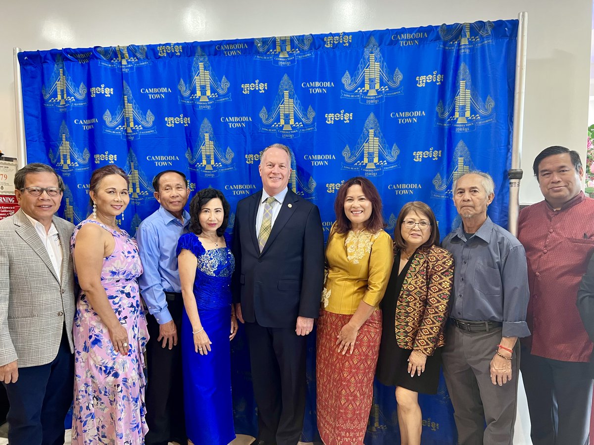 LACAssessor's tweet image. On July 3, 2007, the Long Beach City Council took a bold and visionary step by officially designating a portion of Anaheim Street as the Cambodia Town Business and Cultural District. I was honored to speak and present a certificate commemorating the designation&apos; 18th anniversary.
