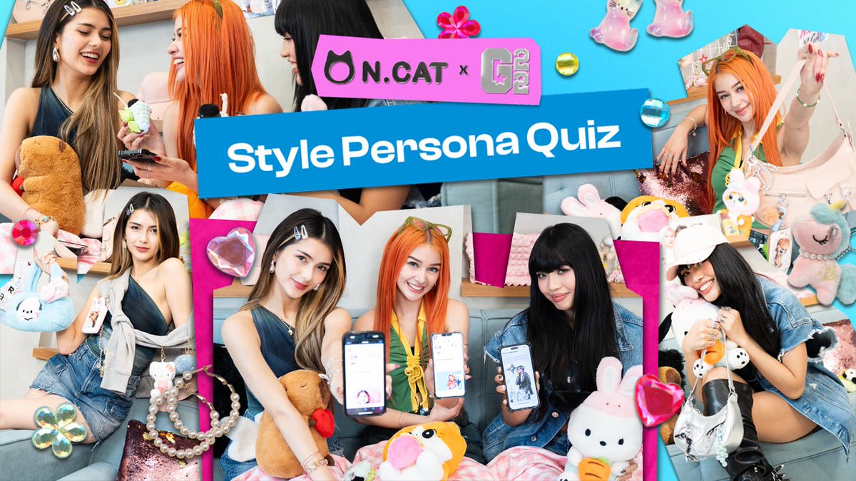 N.Cat Philippines (@ncatphilippines) on Twitter photo This and yap 🍿✨ Hangout for a bit with <a href="/G22Official/">G22 Official</a> as they take the Style Persona Quiz! 🔮
Full video OUT NOW at N.Cat Philippines on Youtube 👩🏻💻 youtu.be/F9XdMSrY1BQ
#WhatsYourPlay #NCatxG22 #G22Faves #KCatTakeover This and yap 🍿✨ Hangout for a bit with <a href="/G22Official/">G22 Official</a> as they take the Style Persona Quiz! 🔮
Full video OUT NOW at N.Cat Philippines on Youtube 👩🏻💻 youtu.be/F9XdMSrY1BQ
#WhatsYourPlay #NCatxG22 #G22Faves #KCatTakeover