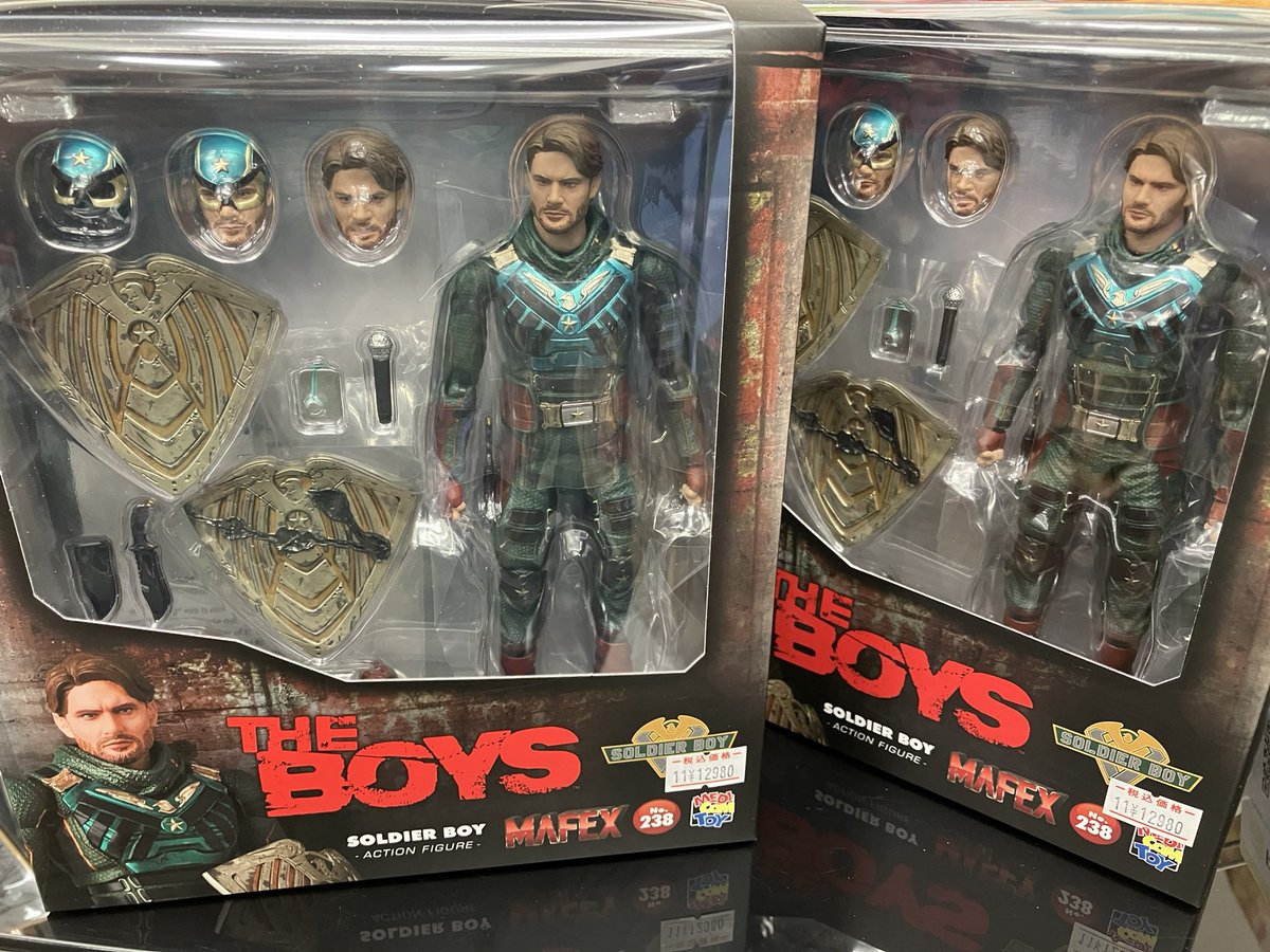 garimpeiro_toys's tweet image. こちらも待望!
メディコムトイ MAFEX ドラマ「ザ・ボーイズ」より「ソルジャーボーイ」&「ディープ」再入荷!
通販サイトでもお取り扱い中!
garimpeiro.buyshop.jp