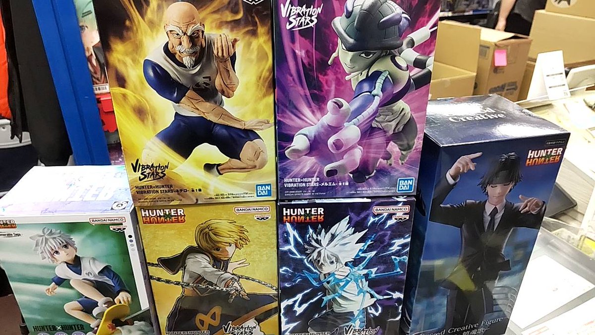 9体セット　プライズ　フィギュア　まとめ売り　HUNTER×HUNTER　他 今後発売されるプライズ景品 2024年9月発売最新プライズHUNTER