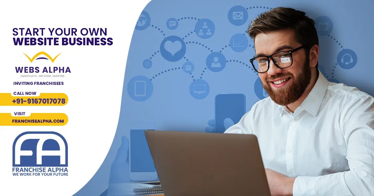 FranchiseAlpha's tweet image. 💻 Start Your Own Online Consulting Business with Webs Alpha!

Join the booming digital services industry with Webs Alpha!

💸 Investment Starts: ₹27,999 + GST | 📈 100% ROI in 1 Year

📞 Call: +91-9167017078
🌐 Visit: zurl.co/HJ5L

#WebsAlpha