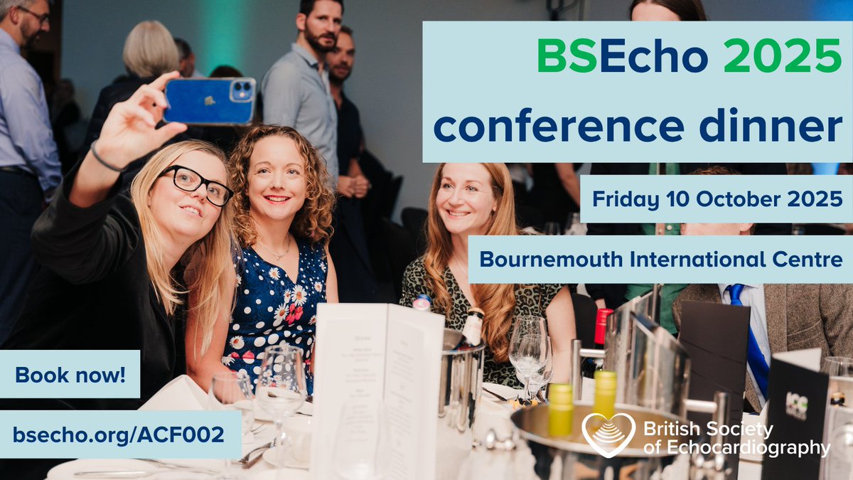 BSEcho's tweet image. Coming to #BSEcho2025? Join us for this year's conference dinner!
Whether you're sharing insights, catching up, or simply enjoying a great meal, this is the perfect opportunity to expand your network and deepen relationships in echo 🌟
Book now: ow.ly/wav150WsLPX
