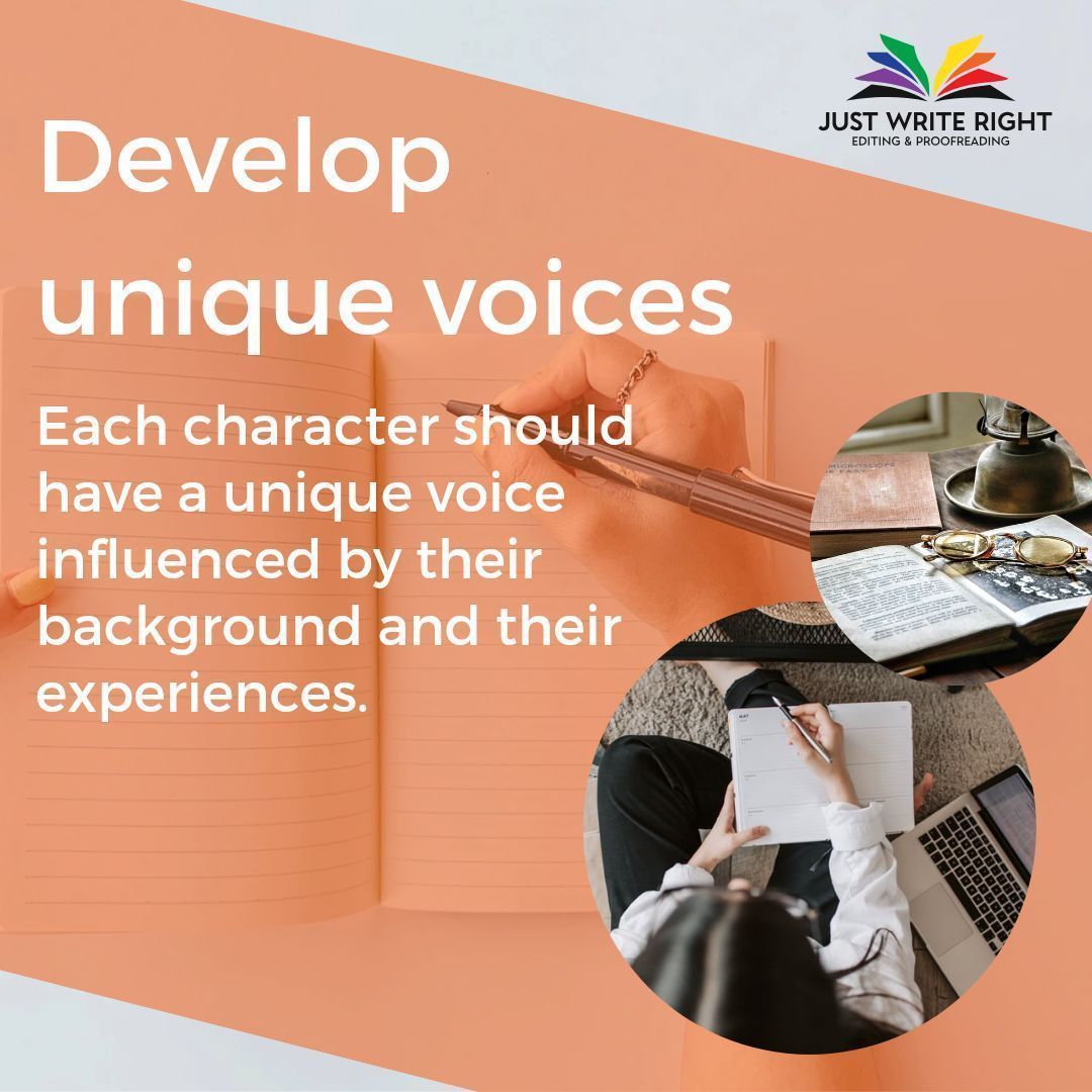 JustWriteRight's tweet image. π£οΈ Does each character in your novel have a unique voice?
How does their background, education, work, etc. influence their speech patterns, vocabulary and tone?