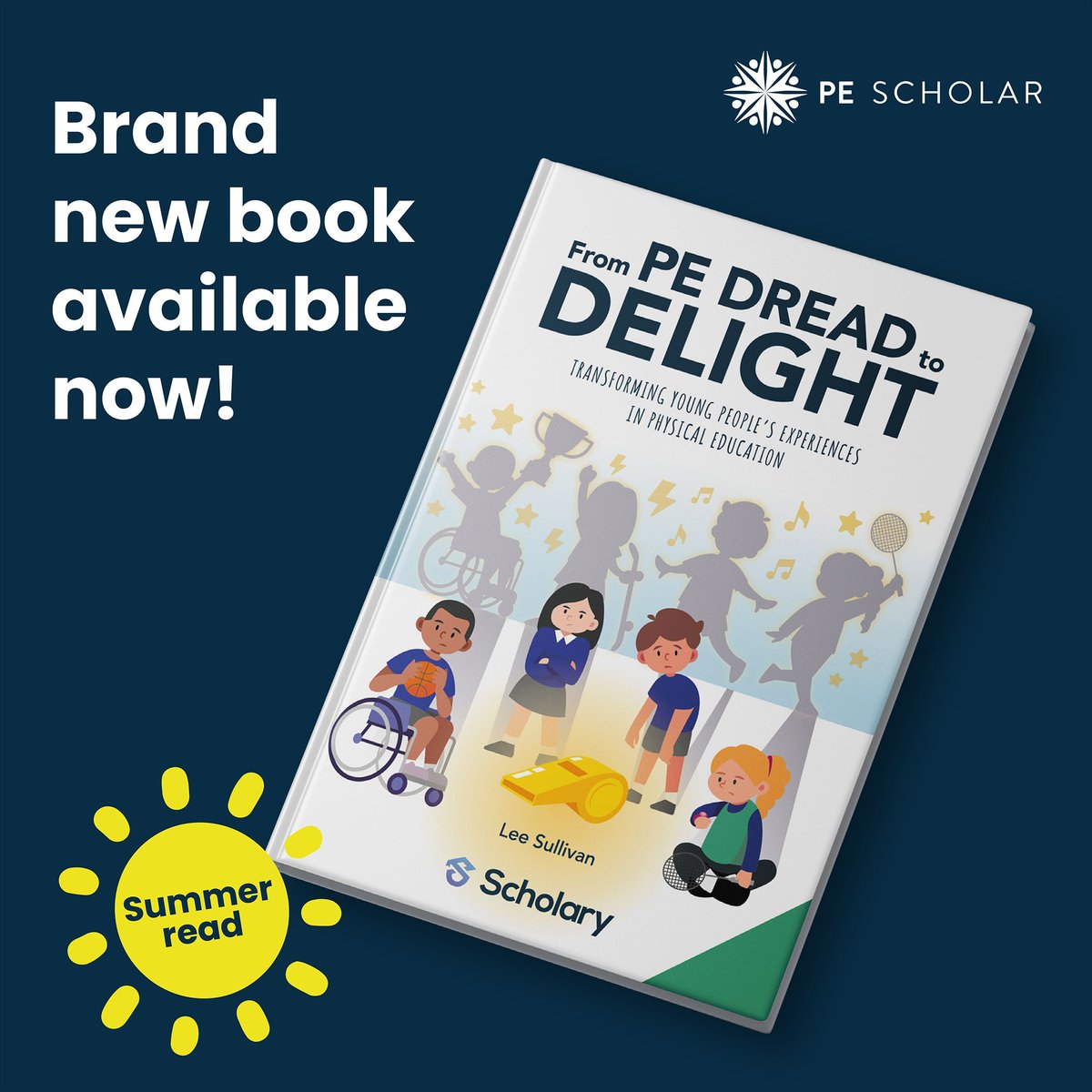 PEScholar's tweet image. 🎉 Today is the Day! 🎉
The wait is over — PE: Dread to Delight by Lee Sullivan is OUT NOW!
📘 This must-read for PE teachers is your guide to transforming lessons, reshaping culture, and ensuring PE stands for Positive Experiences for every student.
psch.la/4lBNvIx