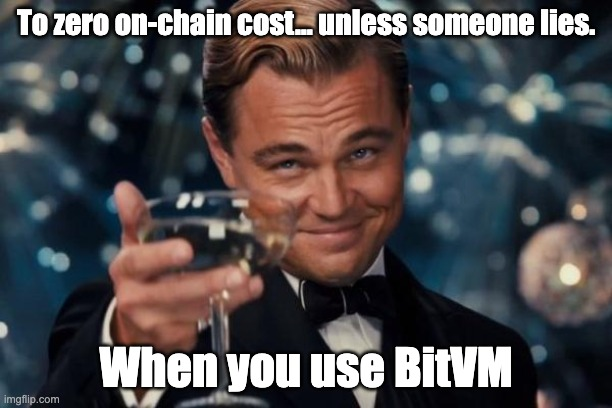 Aryaethn's tweet image. 🔥 What if #Bitcoin could run any program you can imagine—no hard fork, no new opcodes, and you only touch the chain if someone cheats?
Welcome to #BitVM. 👇
---------------------------------------------------------
1/ TL;DR ⚡️
🧠 Turing-complete off-chain, verified on-chain…