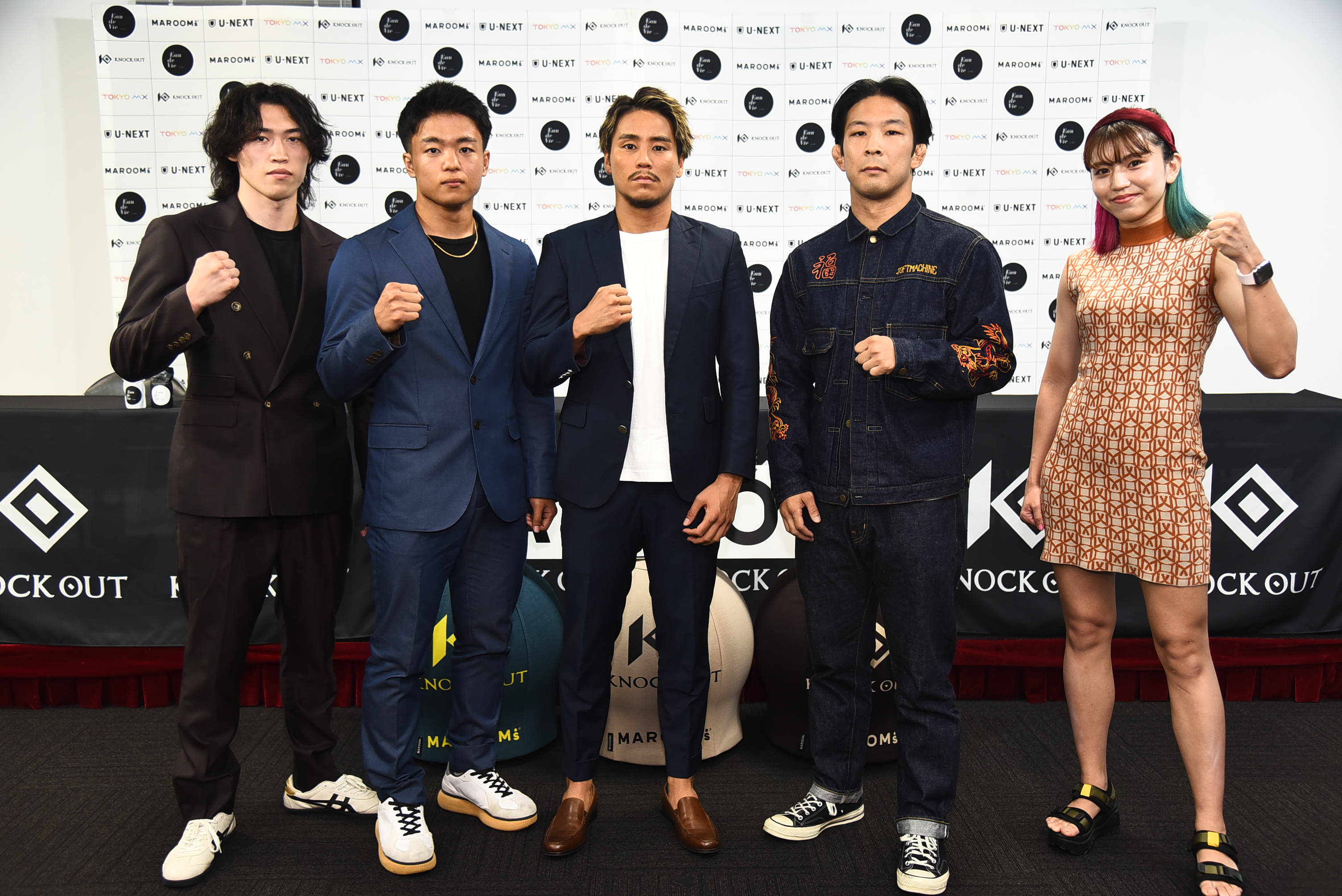 KNOCK OUT 2017年　ポスター 🏁第2試合⚔️ KNOCK OUT-BLACKフェザー級 3分3R・延長1R