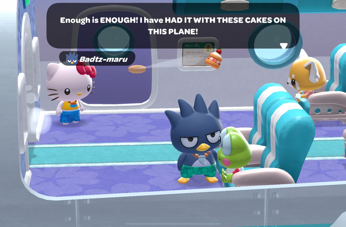 SFlykra's tweet image. Did this game just reference Snakes on a plane? 😭