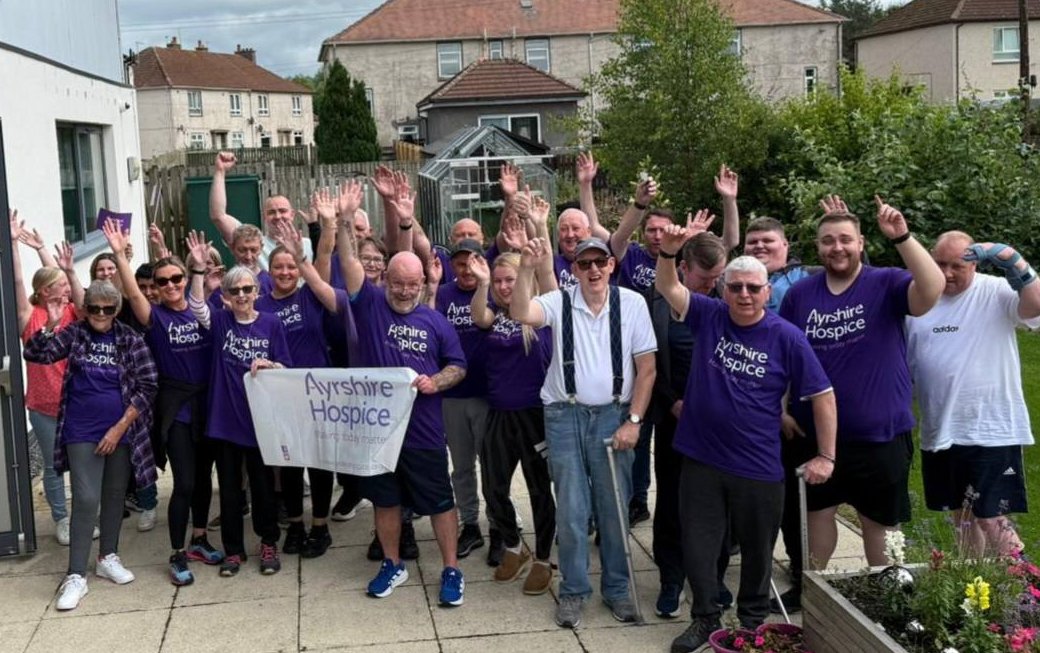 Dirrans_centre's tweet photo. Congratulations to all the participants of our 2025 sponsored walk event on their achievements!👏
All money raised goes to support @AyrshireHospice💜Our JustGiving page linked below.⬇️
 #everydaywalking #peersupport #mobility @WalkScotland @NAHSCP https://t.co/clmbmp5q0e