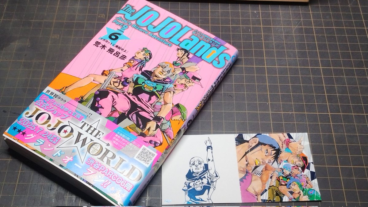 hc_aoba's tweet image. ジョジョランズ6巻読んだ
ドラマ地面師を彷彿とさせる緊迫した交渉シーンに引き込まれました
いよいよ物語が加速してきた感
続きが楽しみです✨
#ジョジョの奇妙な冒険
#JOJOLands
