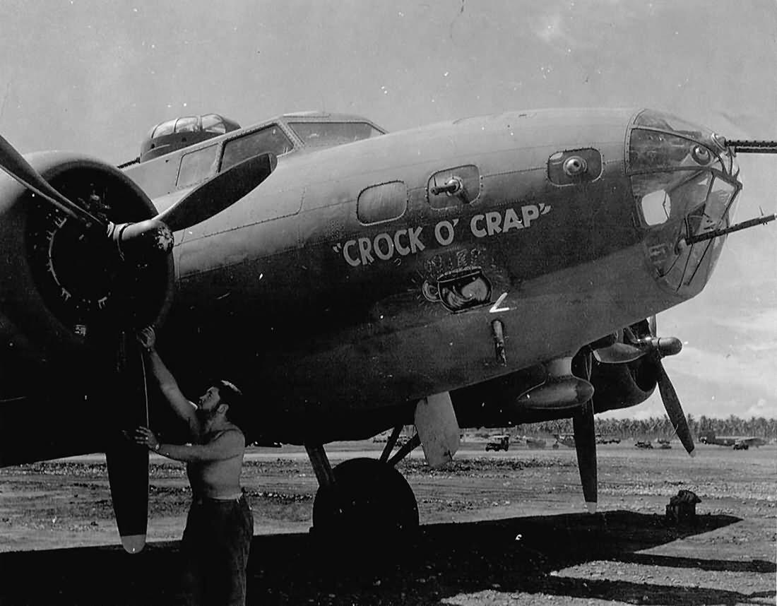 GavinGavingav1's tweet image. Boeing B-17E Flying Fortress 41-2632 “Crock O’ Crap” of the 394th Bombardment Squadron